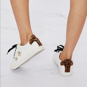 Shiny Star Leopard Mix Sneakers